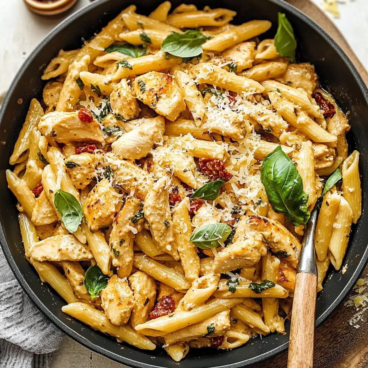 Marry Me Chicken Pasta