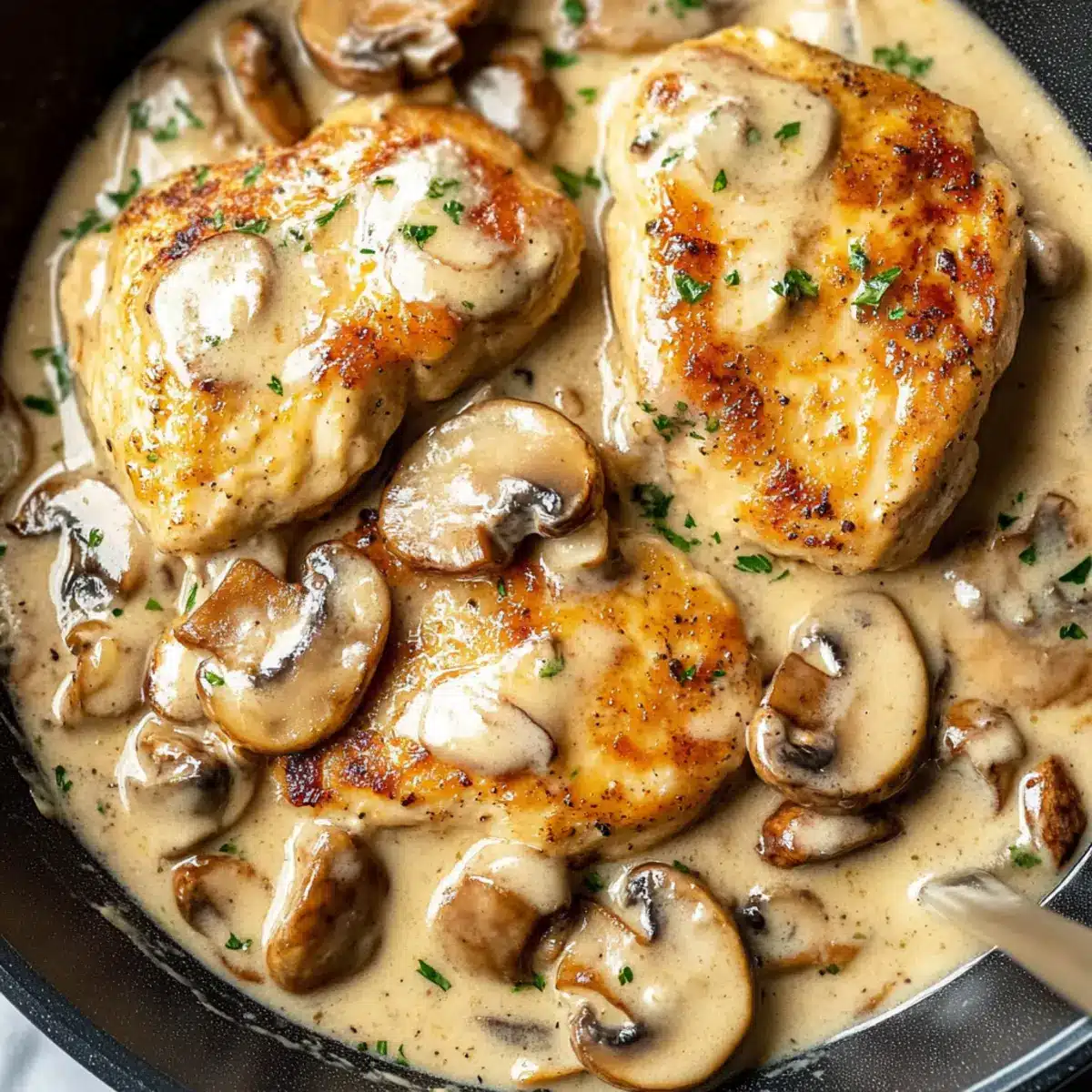 Creamy Mushroom Chicken