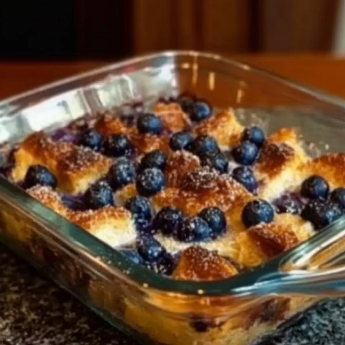 Blueberry French Toast Casserole