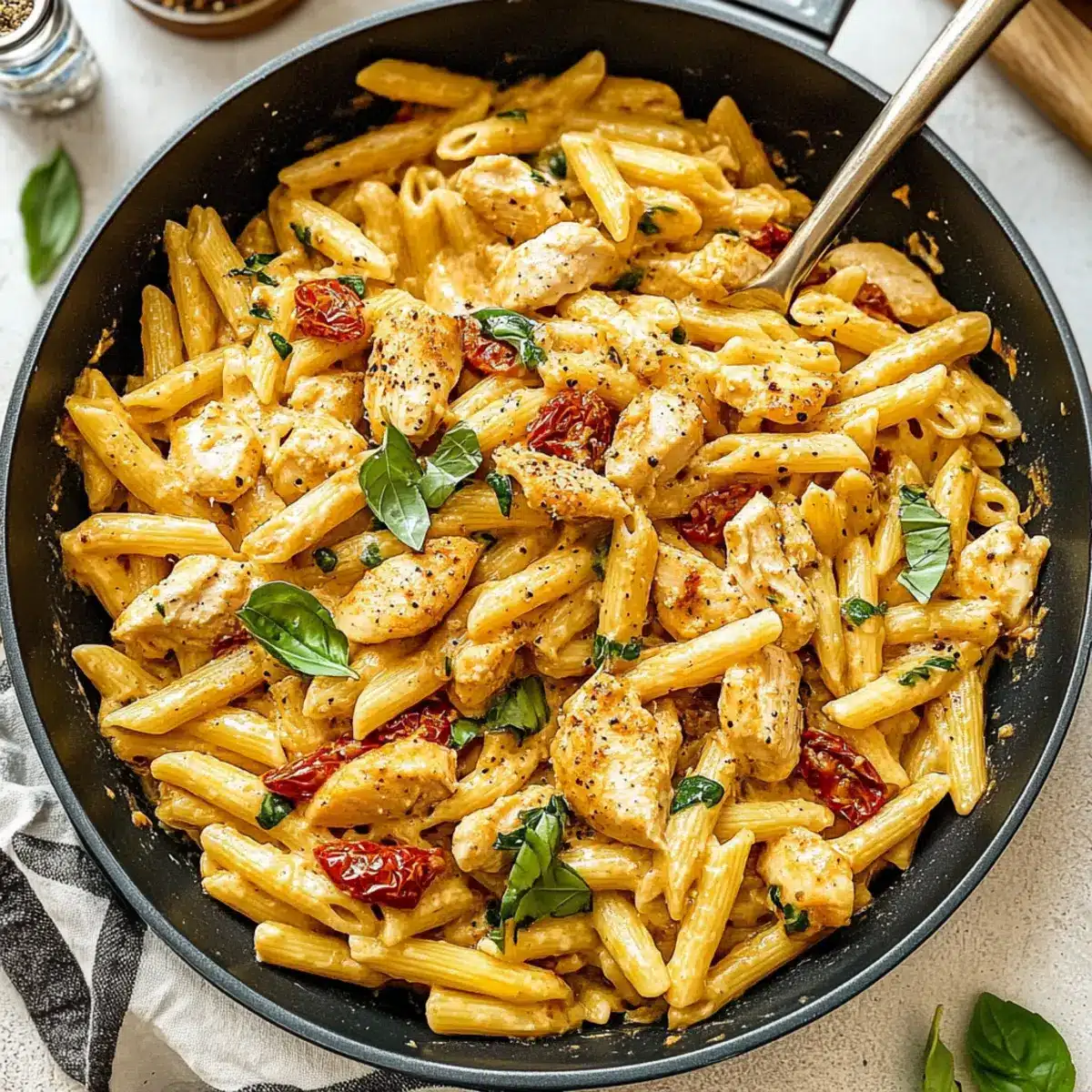 Marry Me Chicken Pasta