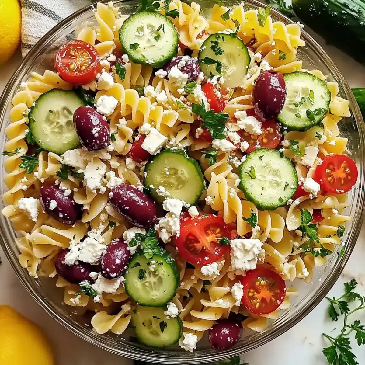 Mediterranean Pasta Salad