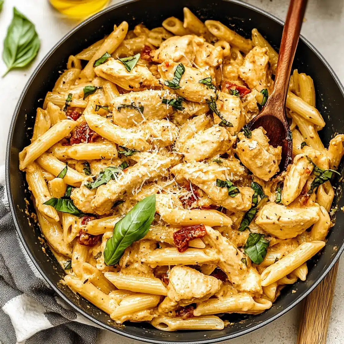 Marry Me Chicken Pasta