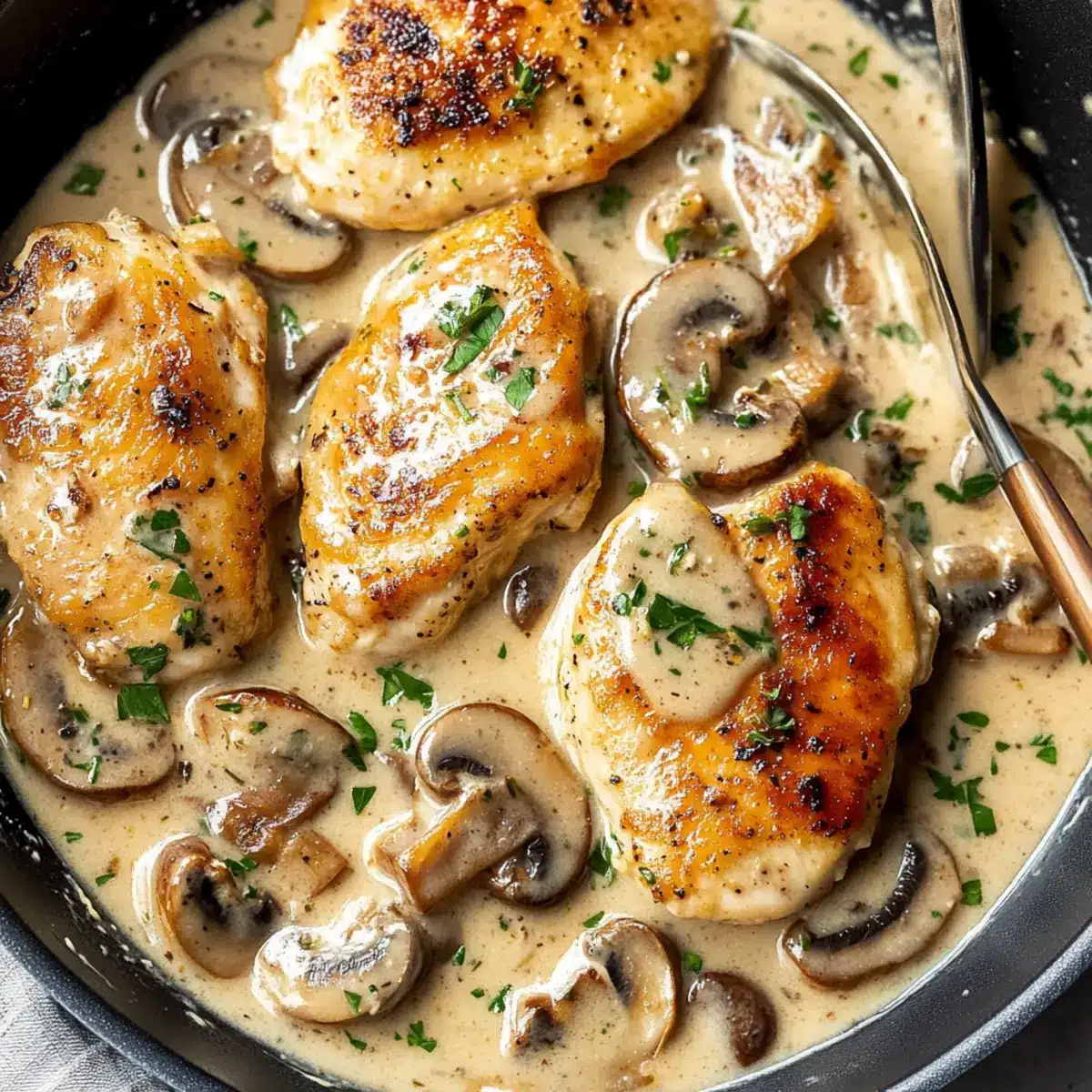 Creamy Mushroom Chicken