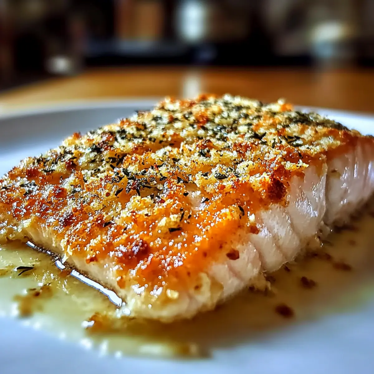 Parmesan Crusted Baked Salmon