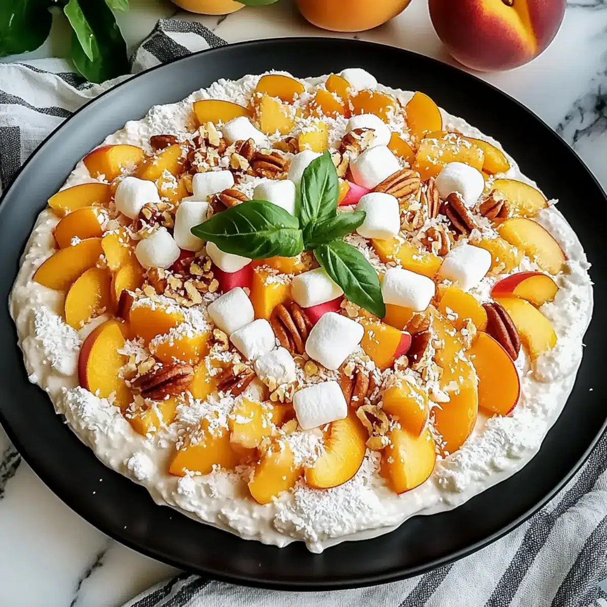 Millionaire Peach Salad