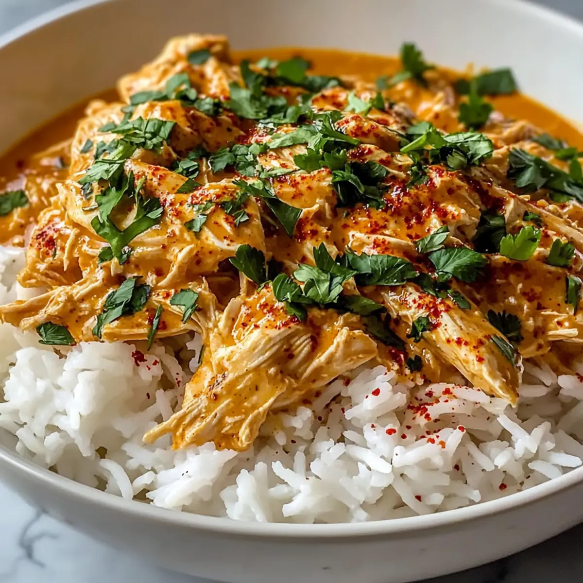 Crockpot Cajun Butter Chicken