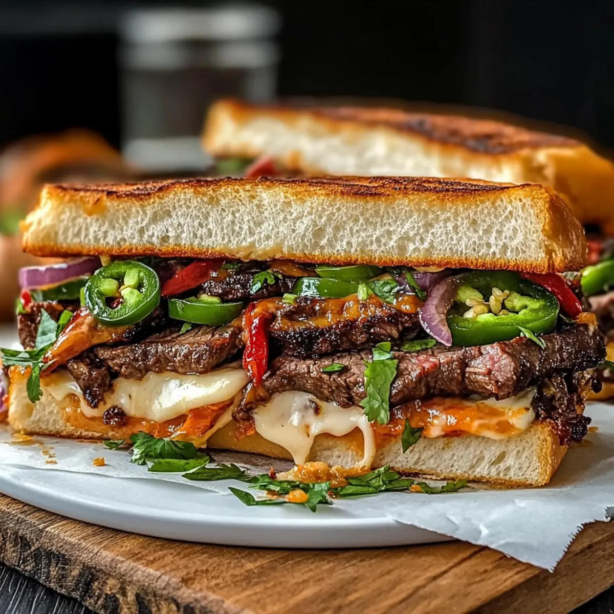 Korean Steak Sandwich