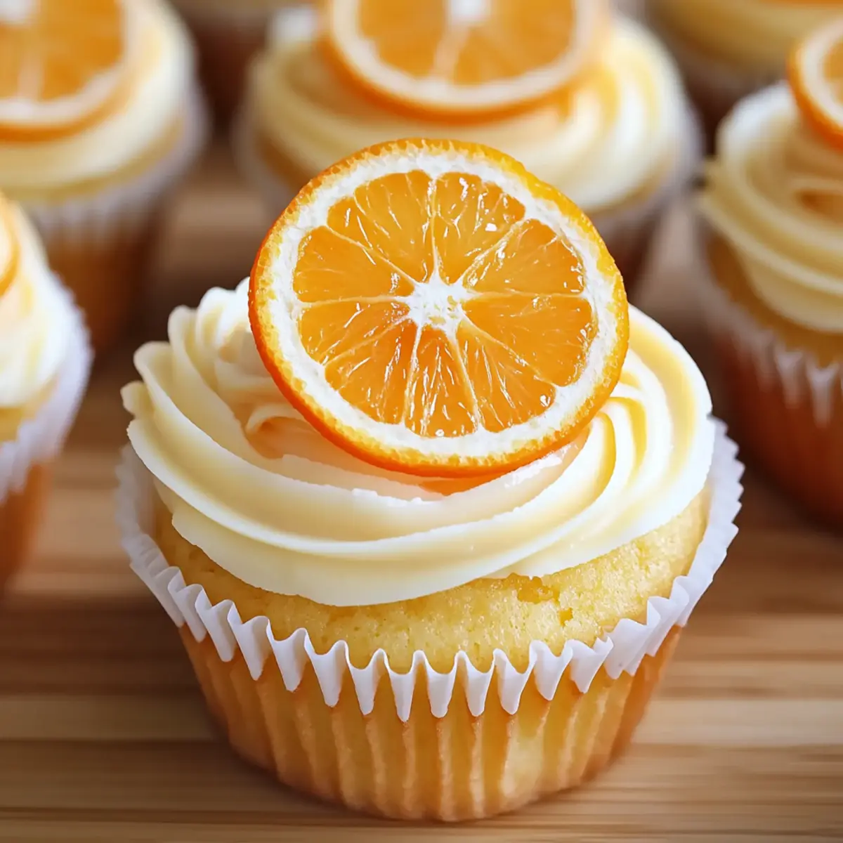 Orange Cream Cupcakes