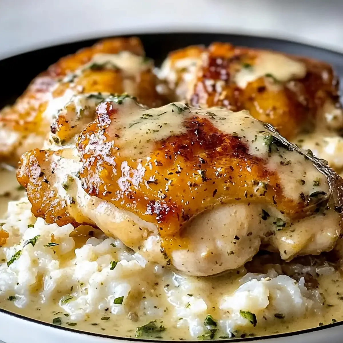 Herb Crusted Chicken: Crispy, Creamy Comfort on a Plate