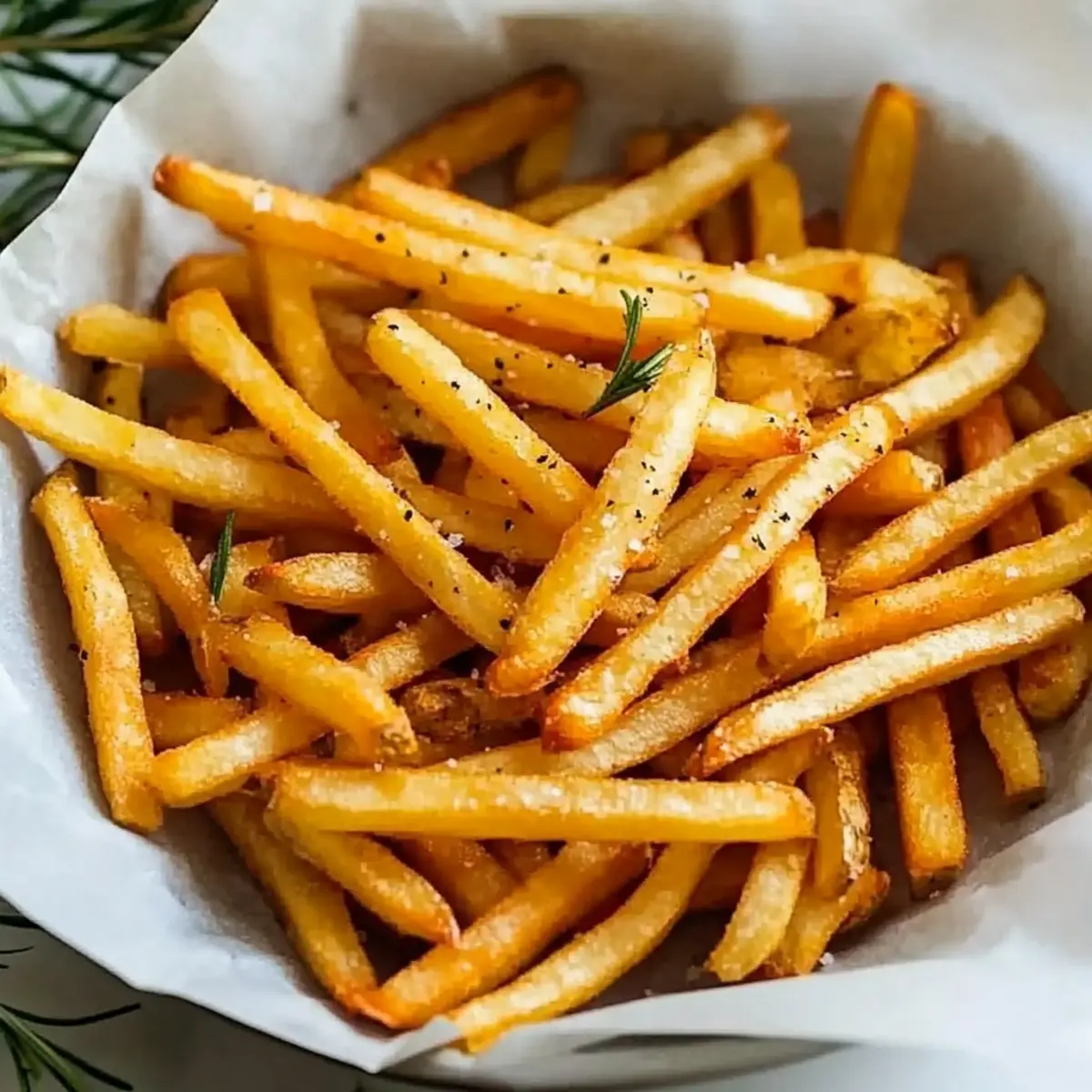 Perfect Crispy French fries