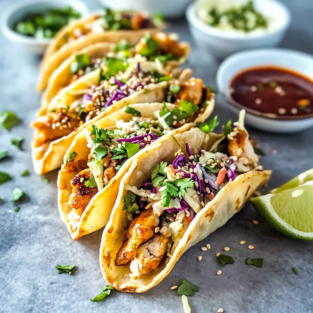 Applebee’s Chicken Wonton Tacos