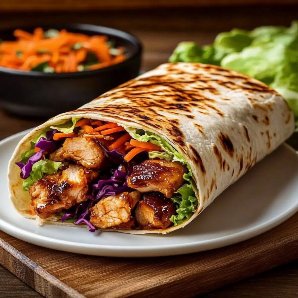 Teriyaki Chicken Wrap