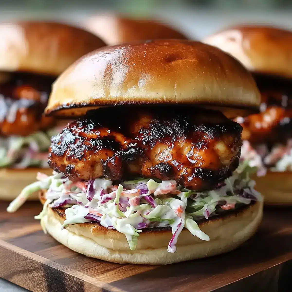 Honey Chipotle Chicken Sliders