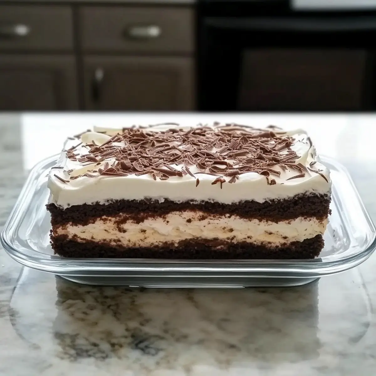 Brownie Refrigerator Cake