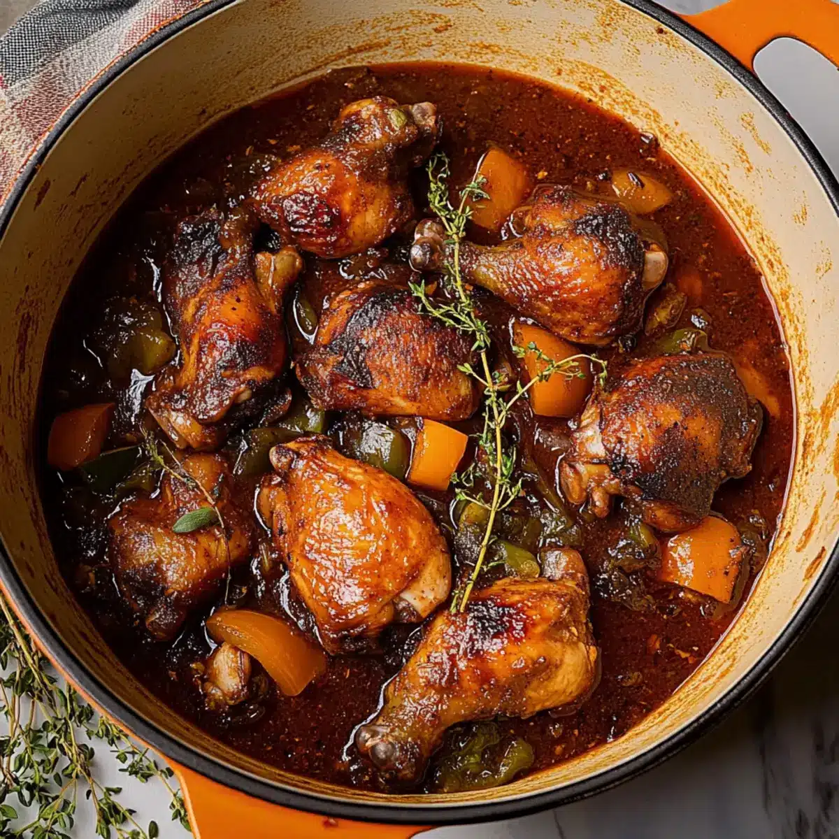 Savory Jamaican Brown Stew Chicken – A Taste of Comfort