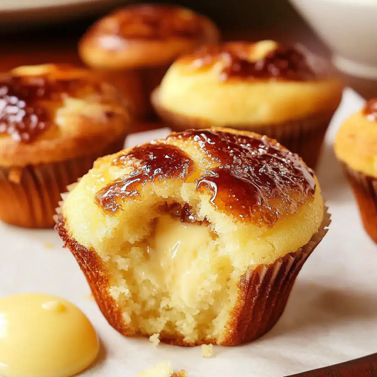 Crème Brûlée Cupcakes