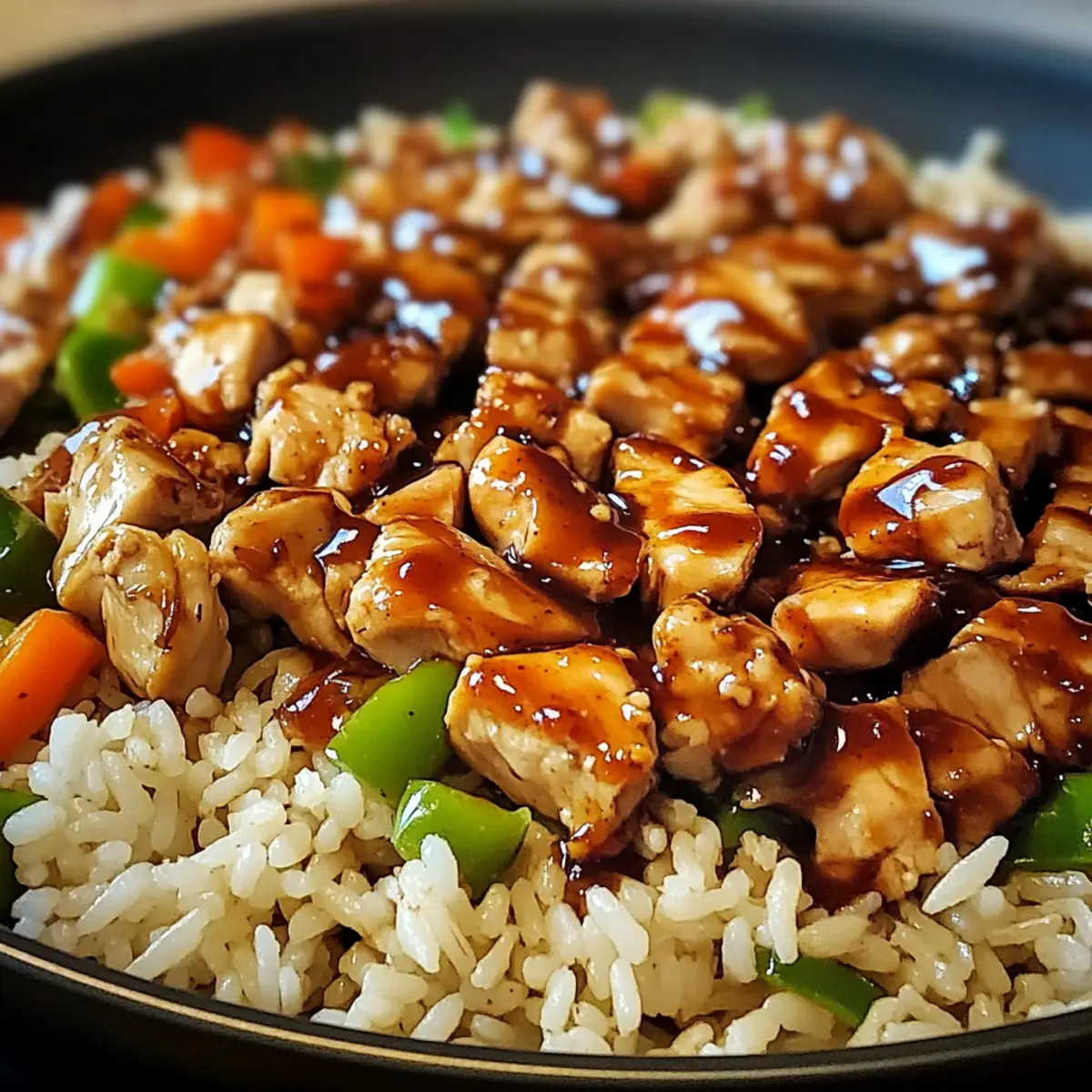 One-Pan Bold Honey BBQ Chicken Rice for Easy Family Dinners