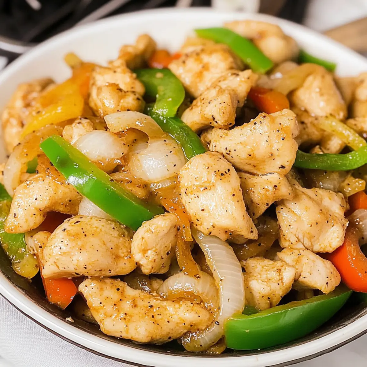 Black Pepper Chicken