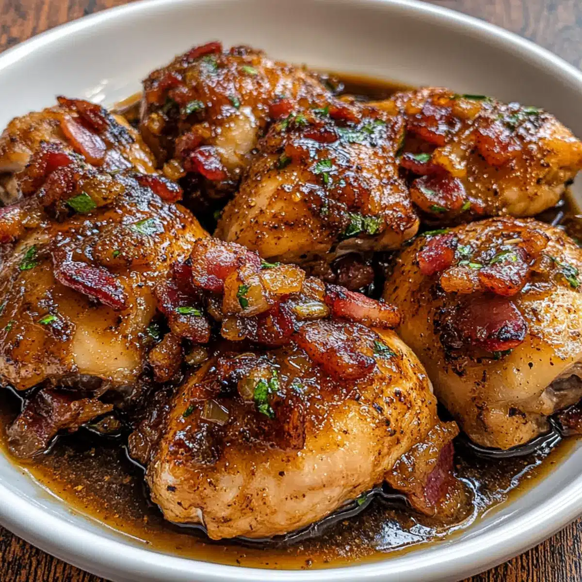 Maple Garlic Bacon Chicken: Sweet & Savory One-Pan Wonder