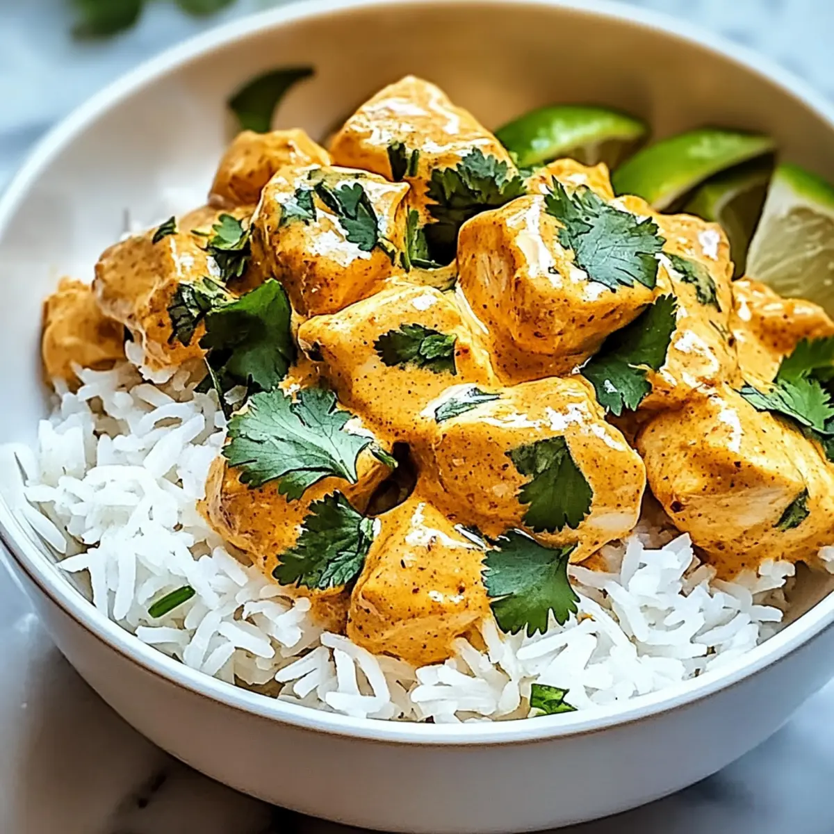 Coconut Chicken Rice Bowl