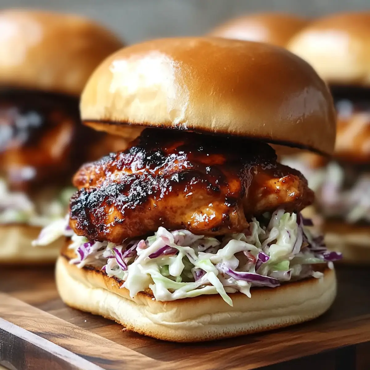 Honey Chipotle Chicken Sliders