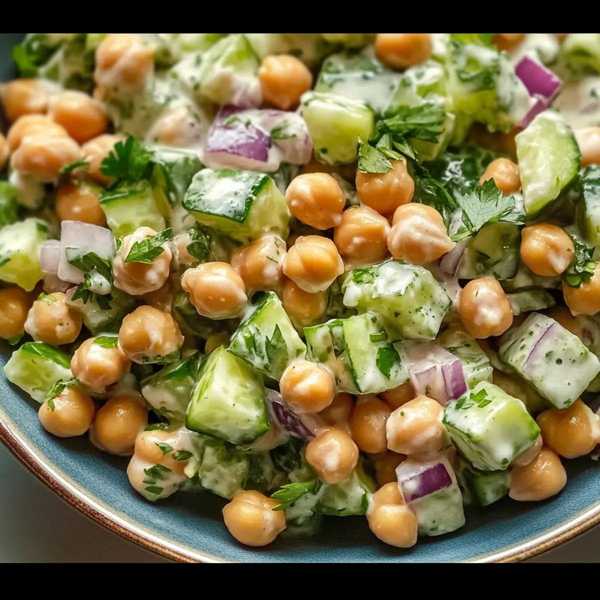 Creamy Chickpea Salad