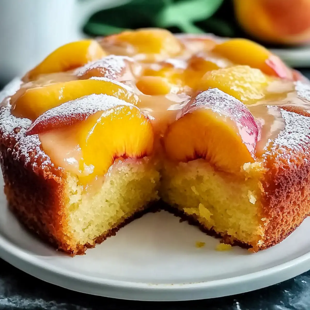 Summer Peach Cake