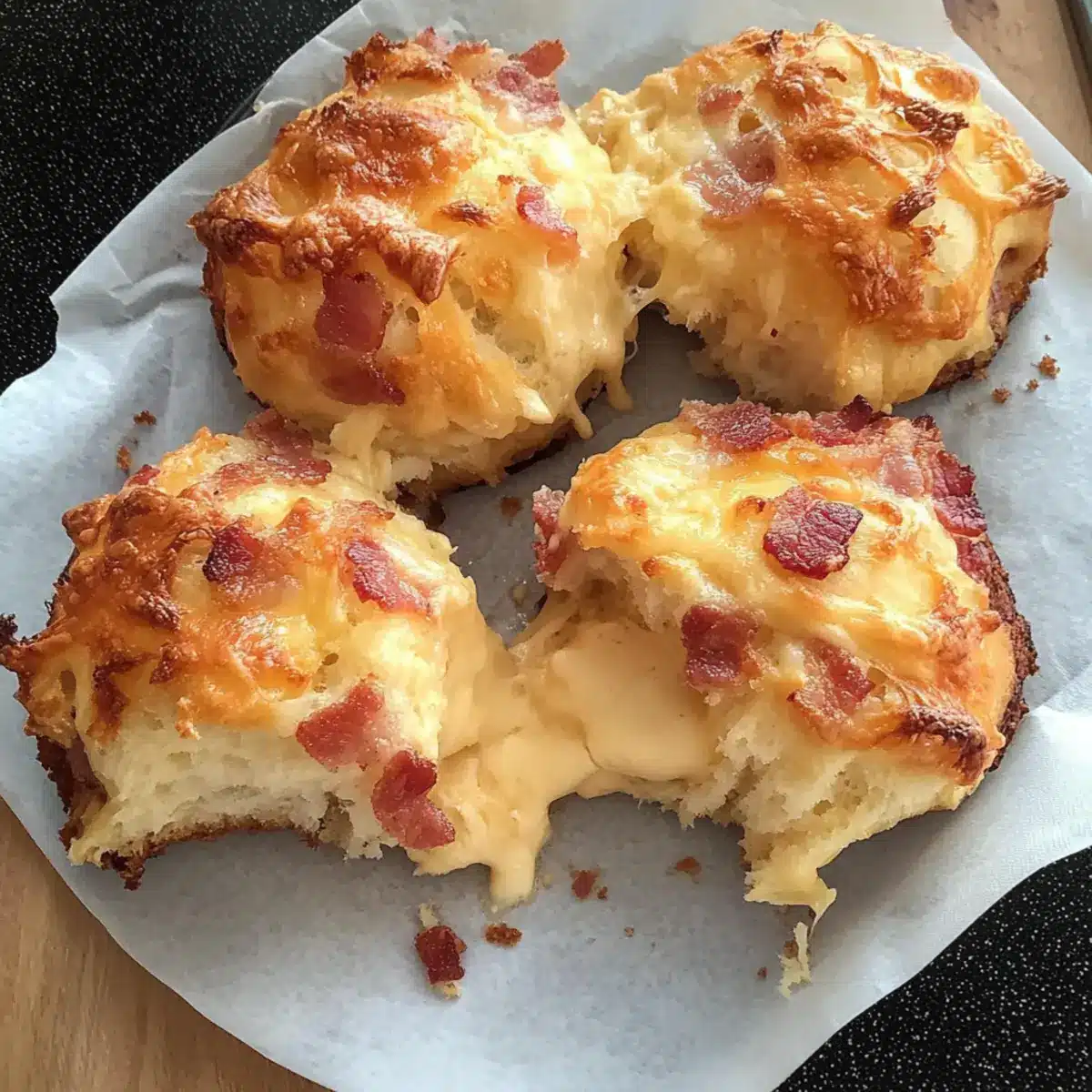 Cheese and Bacon Rolls