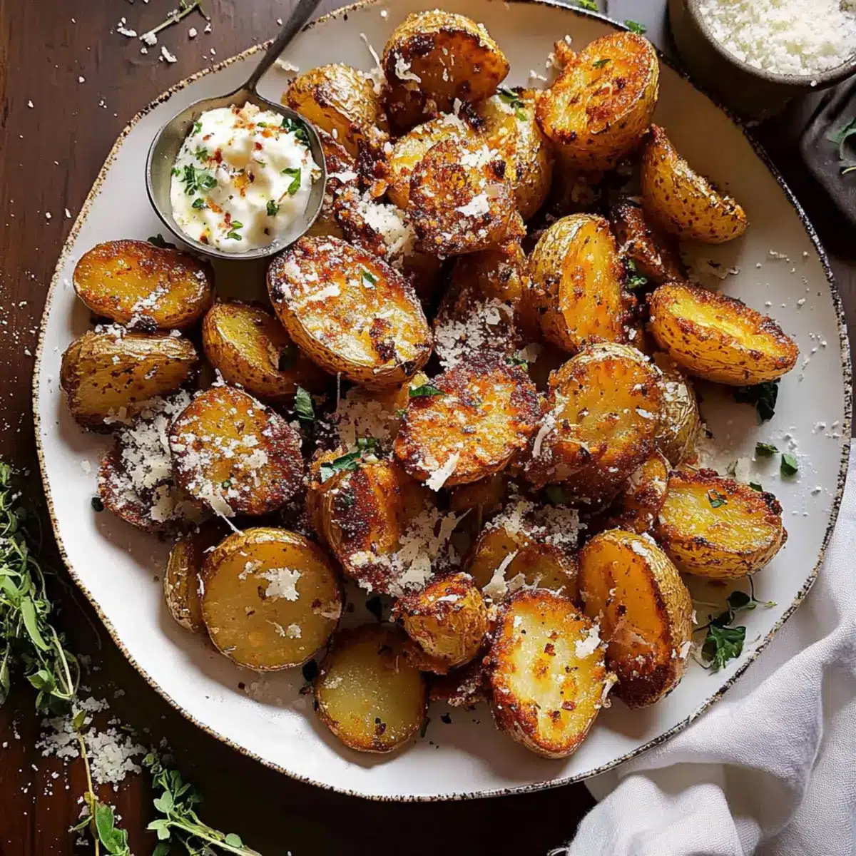 Oven Roasted Yukon Gold Potatoes