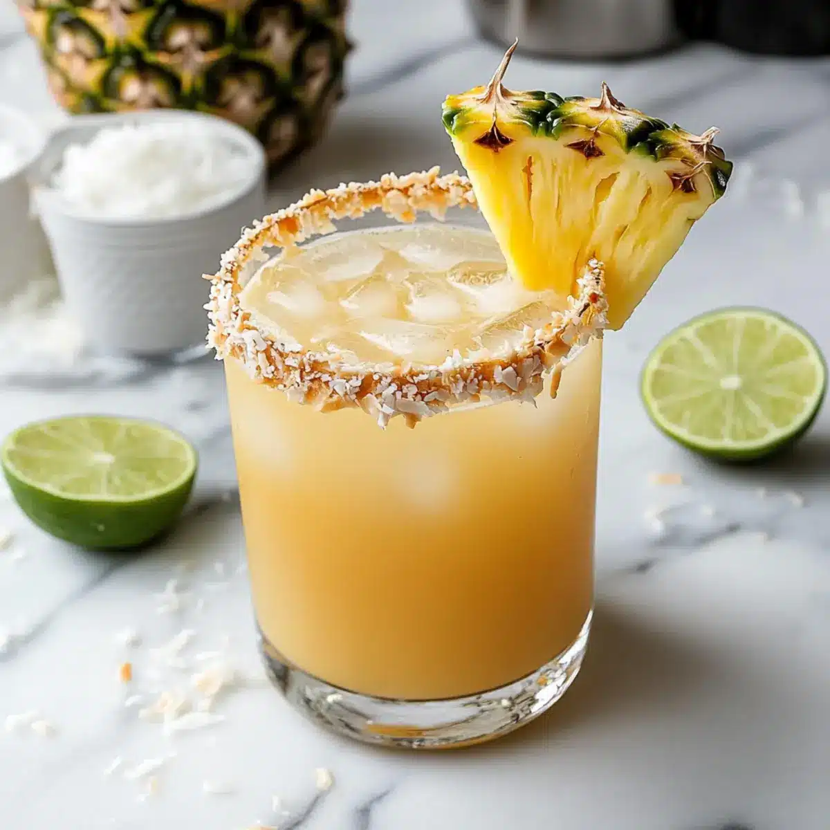 Pineapple Coconut Mockarita