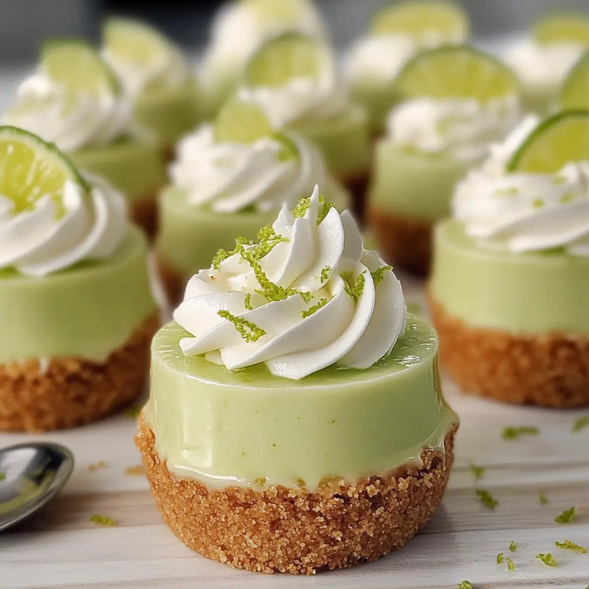 Key Lime Cheesecake Cups