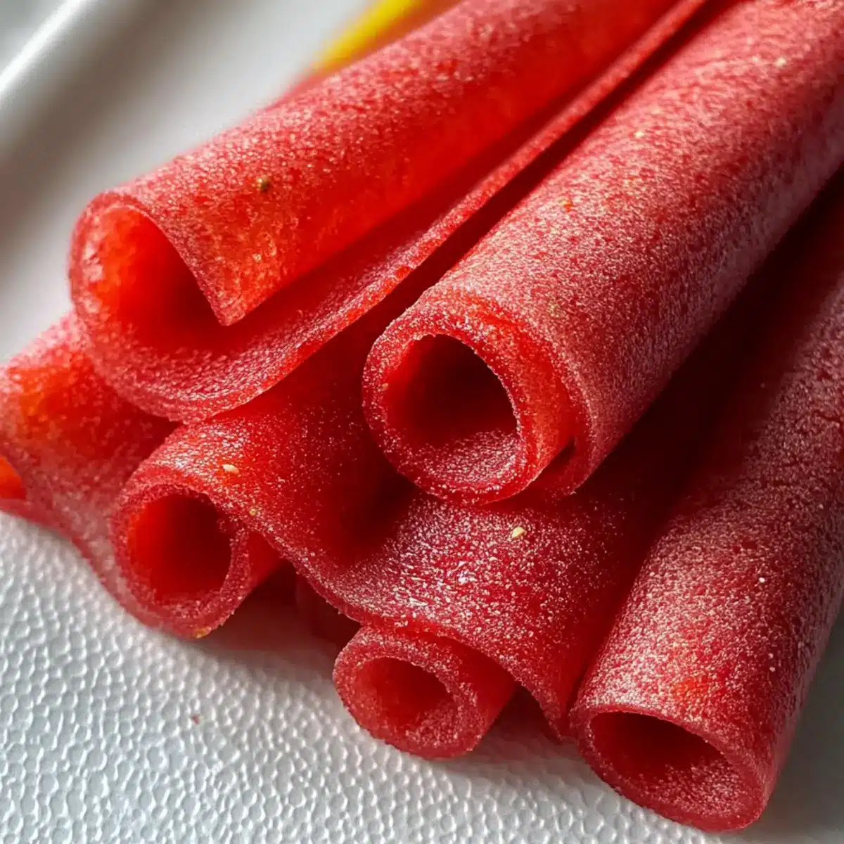 Watermelon Fruit Roll-Ups