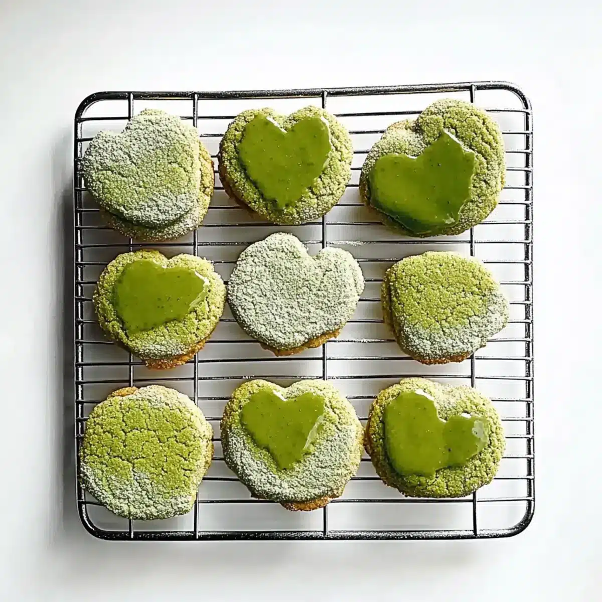 Matcha Sugar Cookies