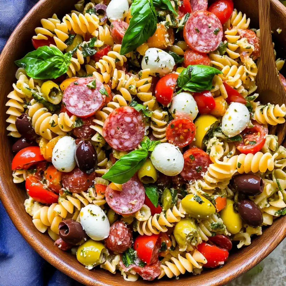 Italian Antipasto Pasta Salad