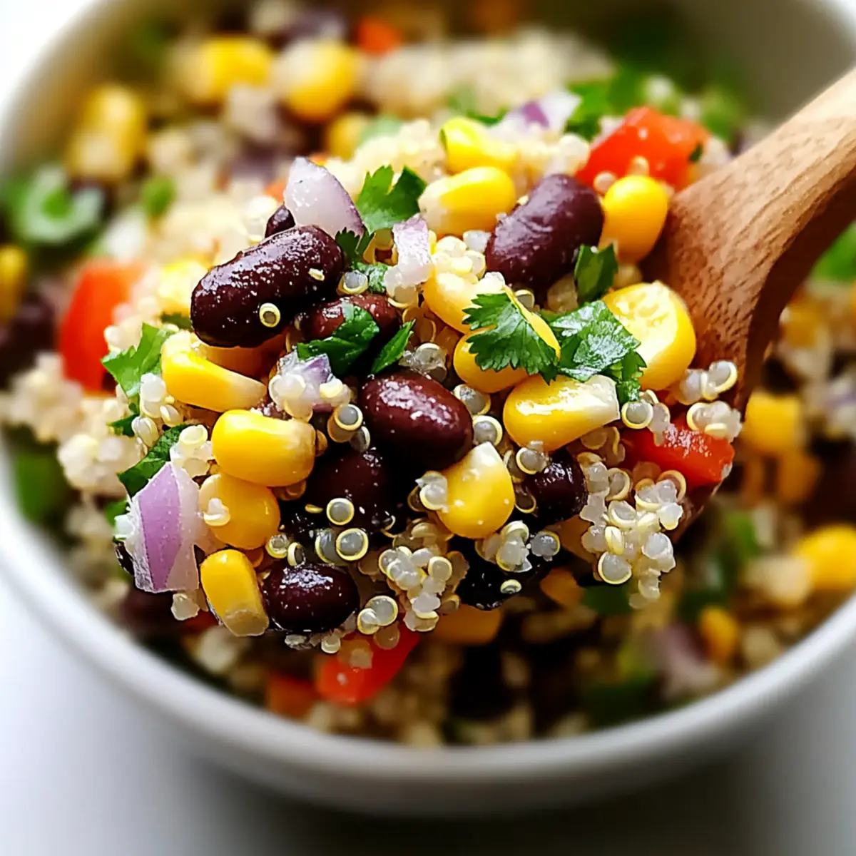 Black Bean and Corn Quinoa Salad