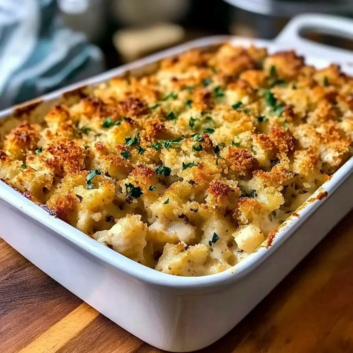 Chicken Stuffing Casserole