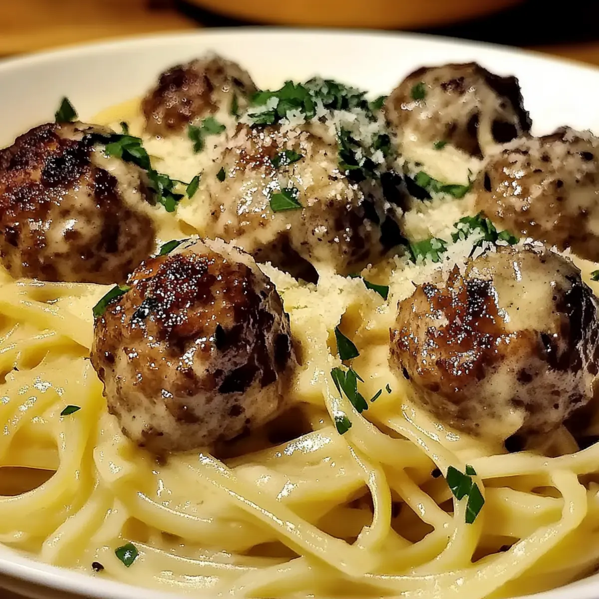 Garlic Butter Meatballs
