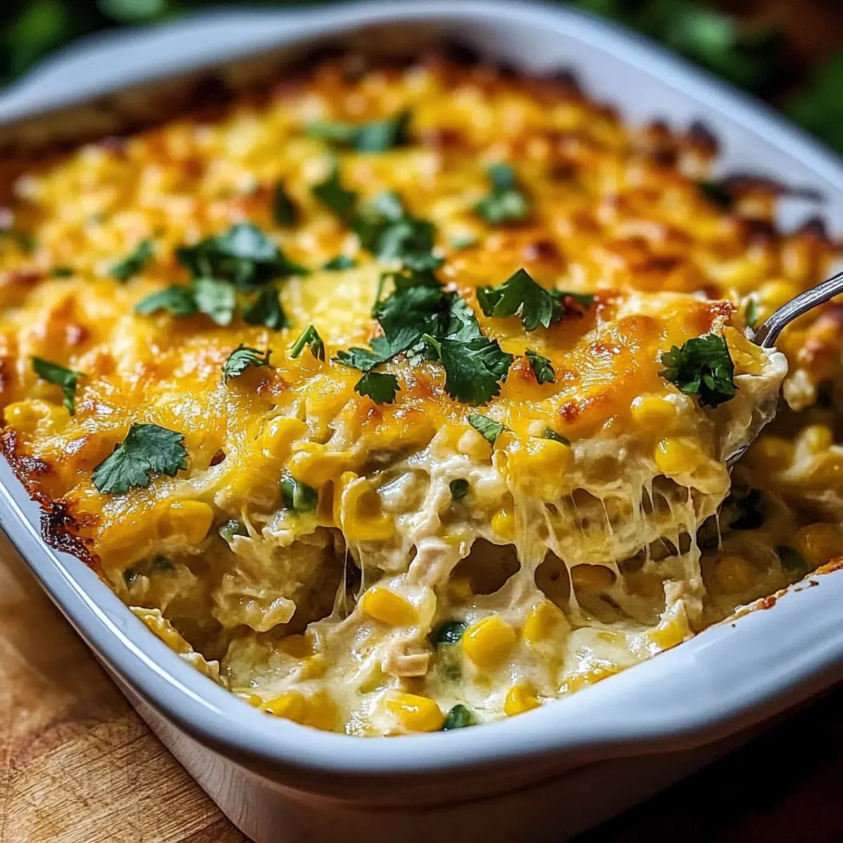 Street Corn Chicken Casserole