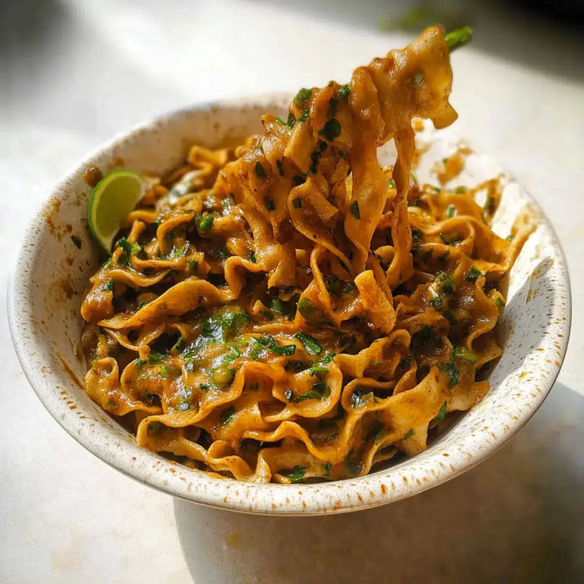 Cilantro Lime Noodles