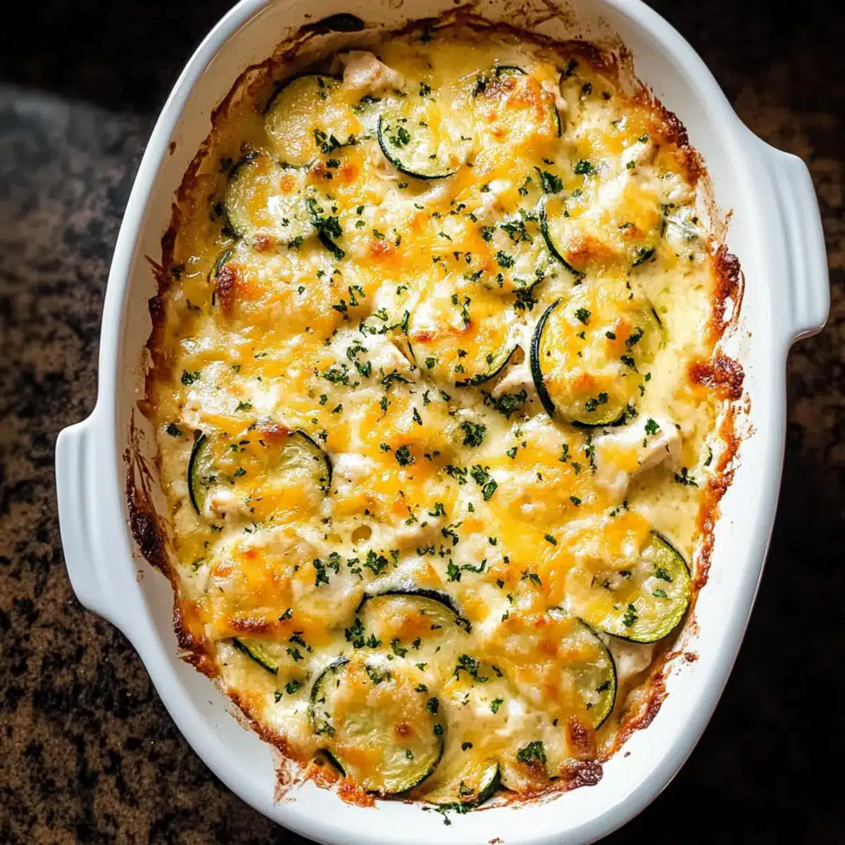 Chicken Zucchini Casserole