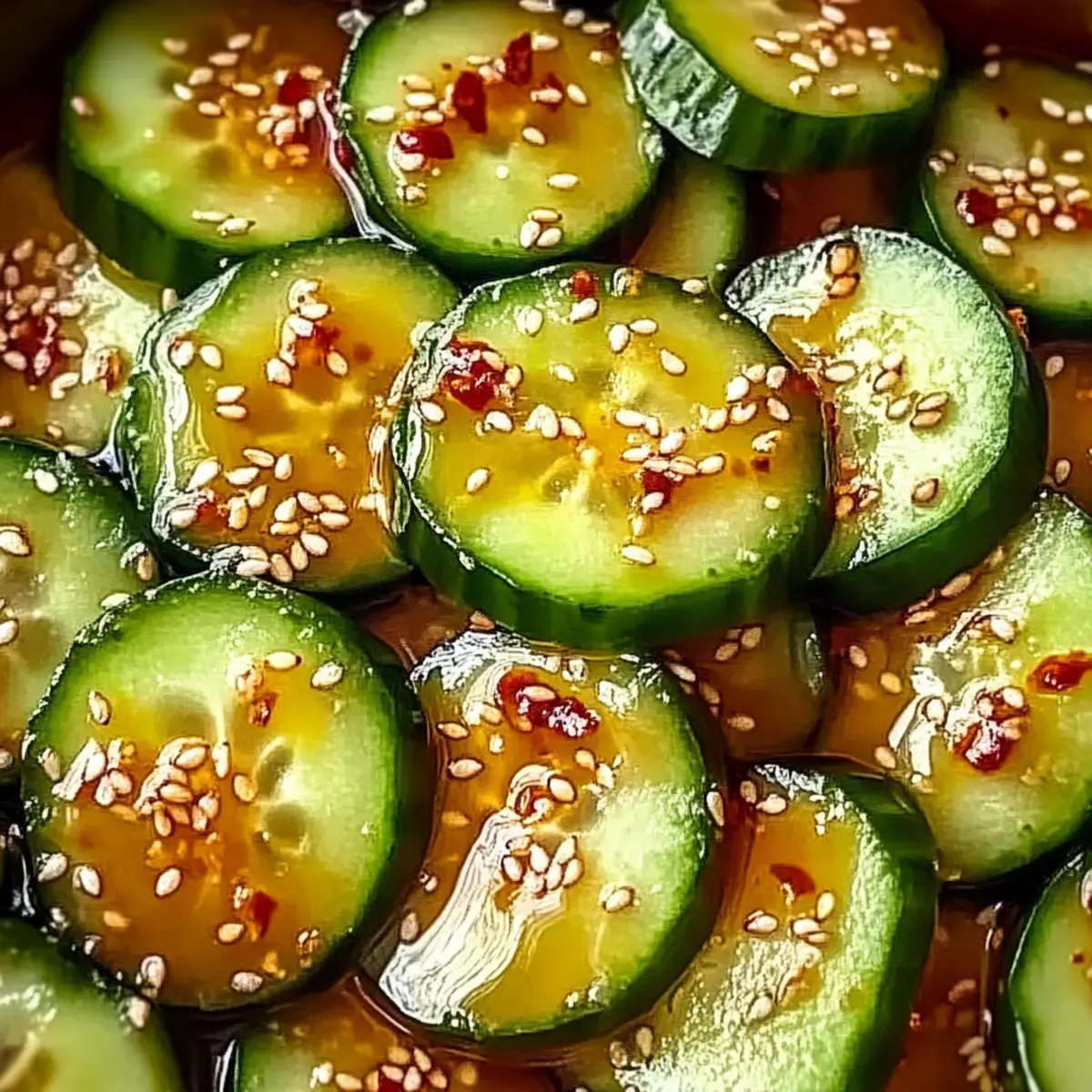 Honey Cucumber Salad