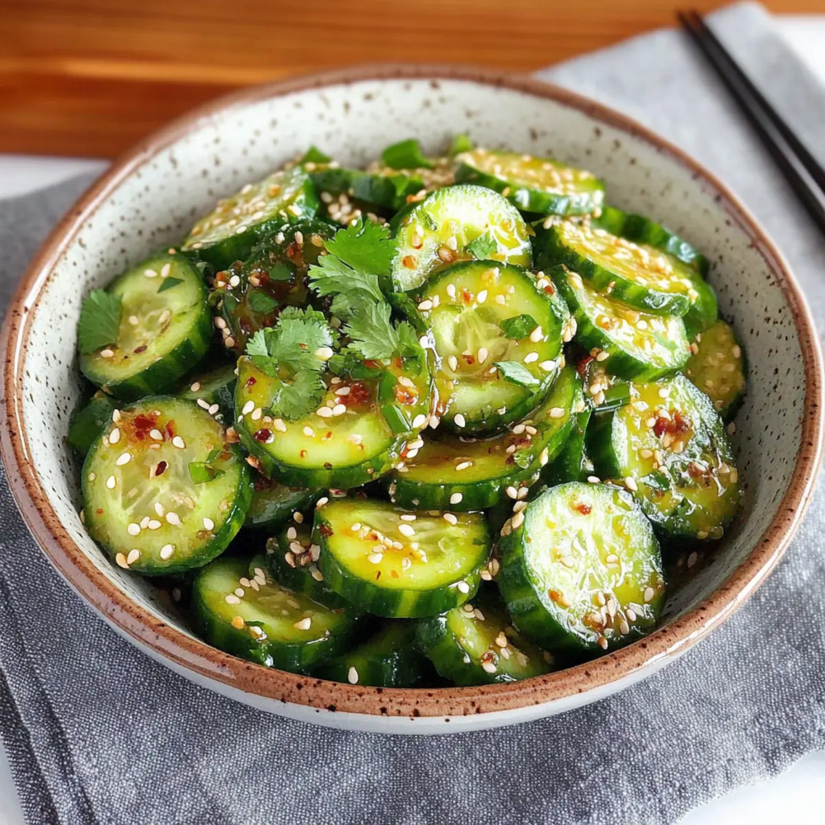 Asian Cucumber Salad