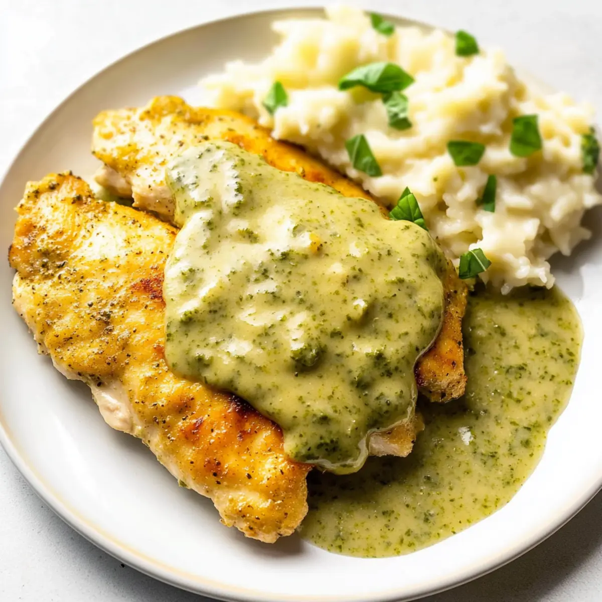 Creamy Pesto Chicken