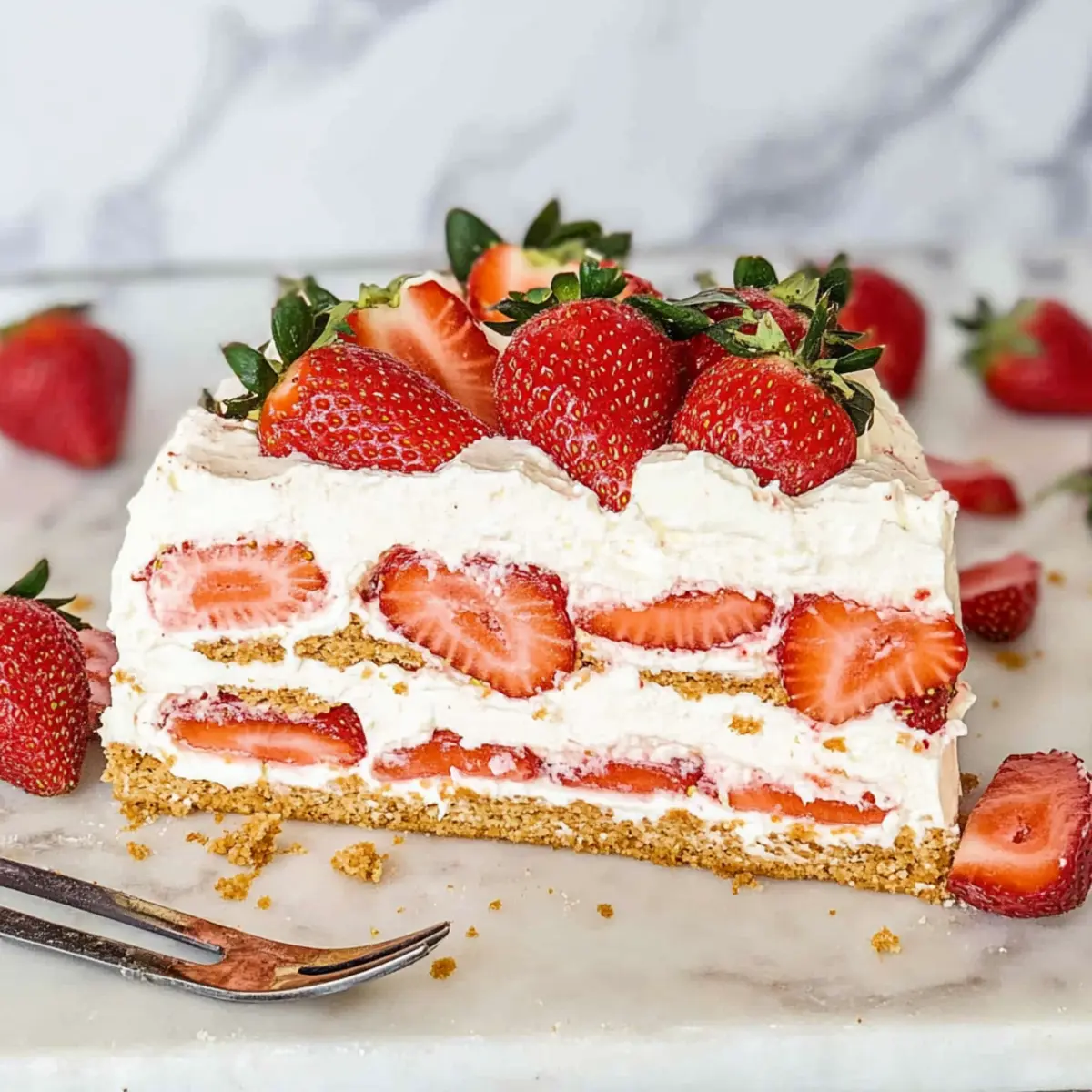 Strawberry Icebox Cake