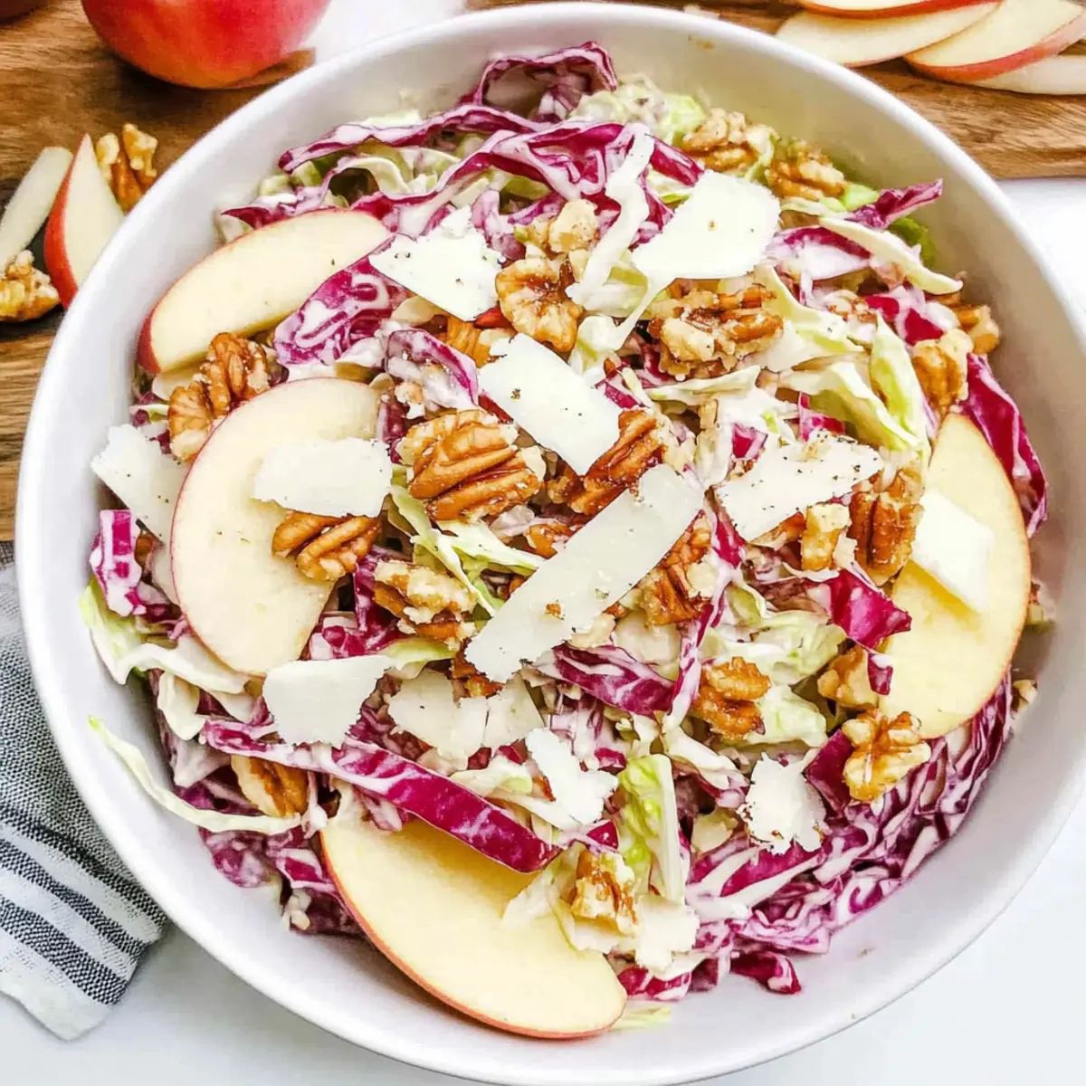 Cabbage Apple Salad