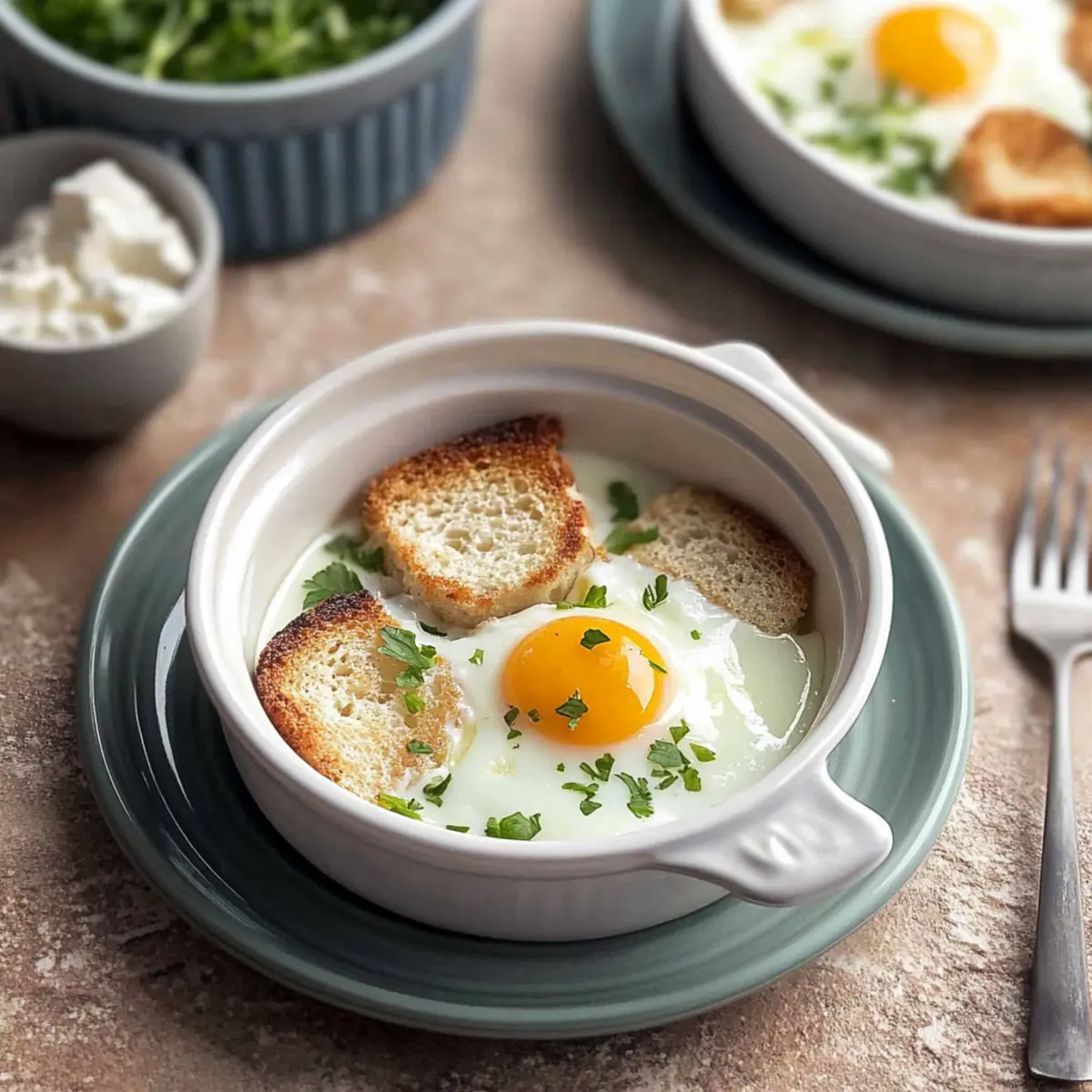 French Baked Eggs