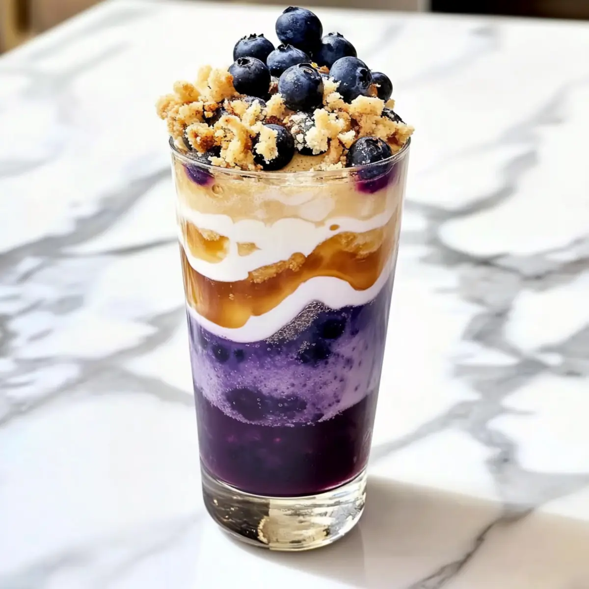 Blueberry Muffin Dirty Soda
