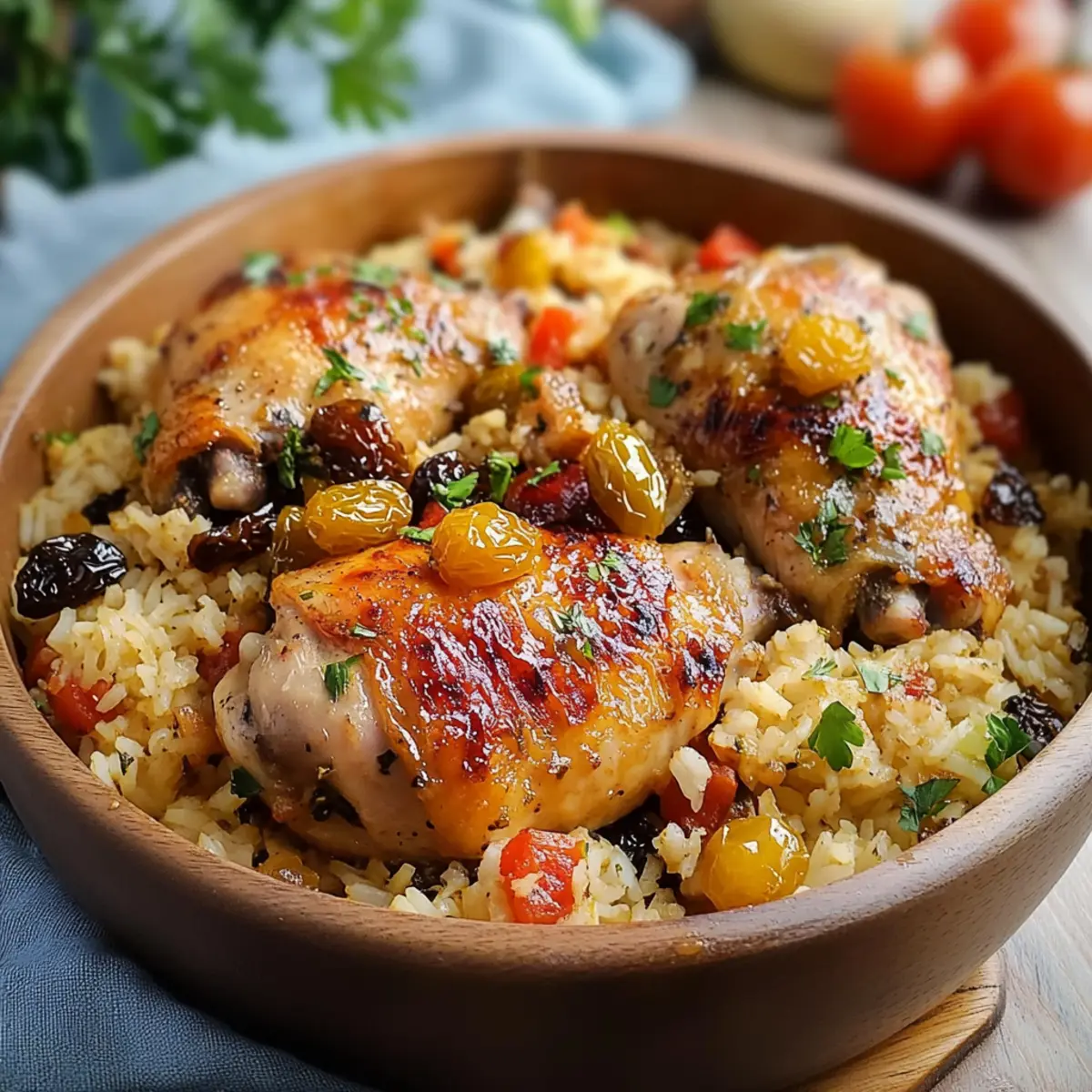 Savory Country Captain Chicken