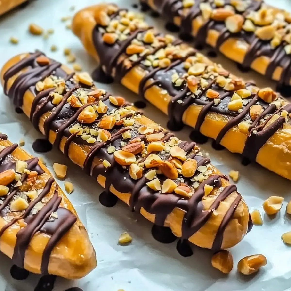 Frozen Banana Snickers