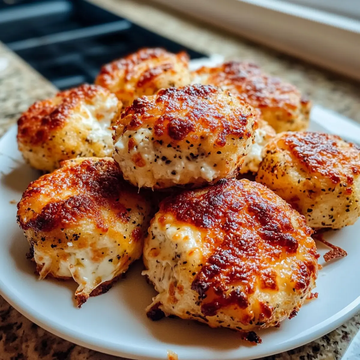 Cottage Cheese Pizza Bites